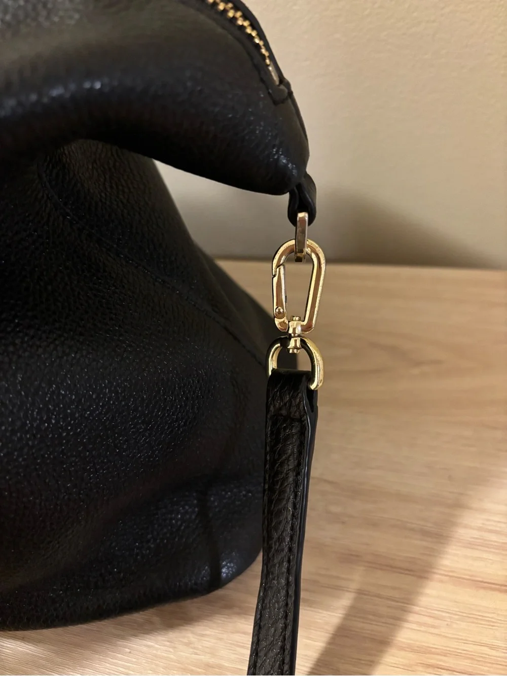 Tory Burch pebbled leather